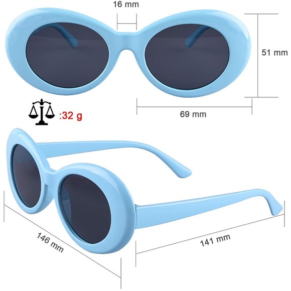 Orange clout goggles - Picture 4 of 4